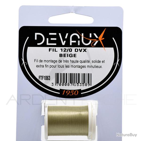 Fils de montage DEVAUX 12/0 beige