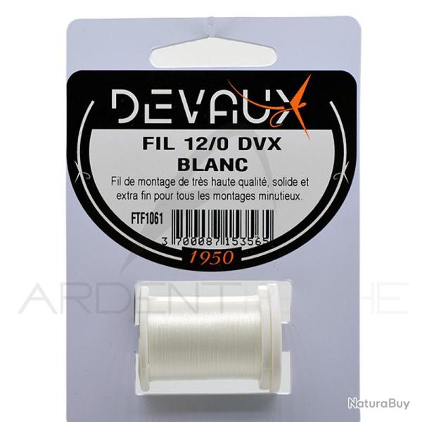 Fils de montage DEVAUX 12/0 Blanc