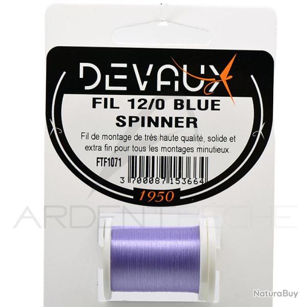 Fils de montage DEVAUX 12/0 blue spinner
