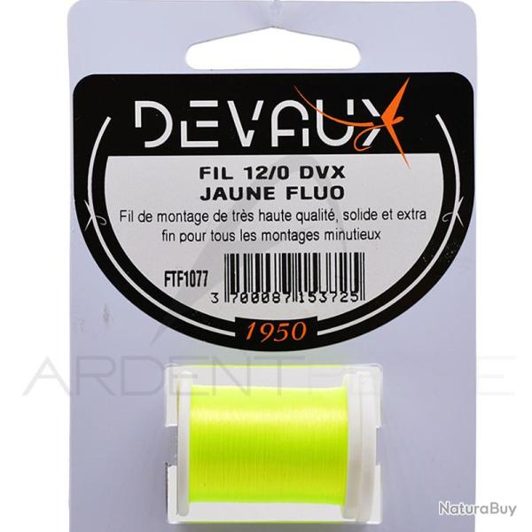 Fils de montage DEVAUX 12/0 jaune fluo