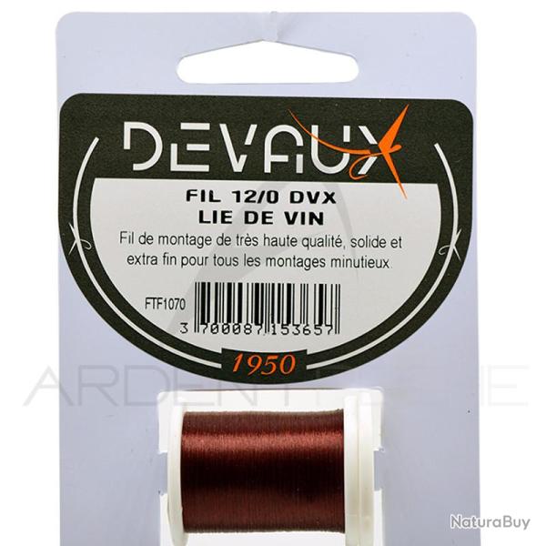 Fils de montage DEVAUX 12/0 Lie de vin