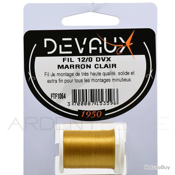 Fils de montage DEVAUX 12/0 marron clair