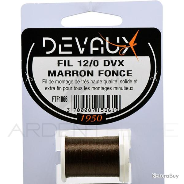 Fils de montage DEVAUX 12/0 marron fonc�