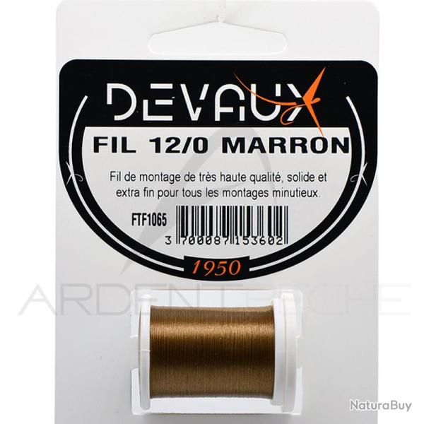 Fils de montage DEVAUX 12/0 Marron
