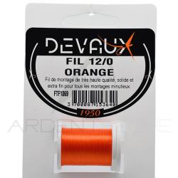 Fils de montage DEVAUX 12/0 Orange