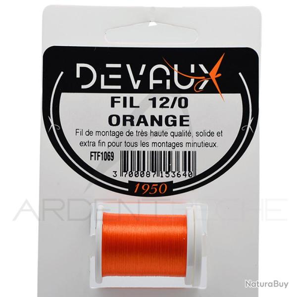 Fils de montage DEVAUX 12/0 Orange