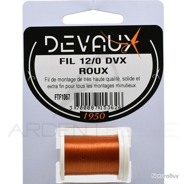 Fils de montage DEVAUX 12/0 roux