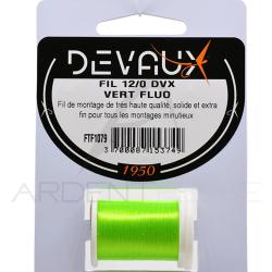 Fils de montage DEVAUX 12/0 Vert fluo