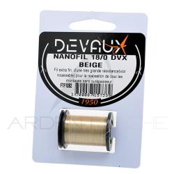 Fils de montage DEVAUX Nanofil 18/0 beige