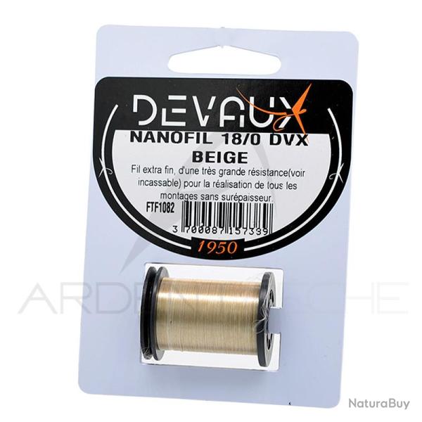 Fils de montage DEVAUX Nanofil 18/0 beige
