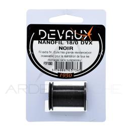 Fils de montage DEVAUX Nanofil 18/0 Noir