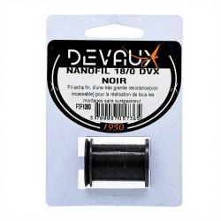 Fils de montage DEVAUX Nanofil 18/0 Noir