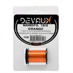 Fils de montage DEVAUX Nanofil 18/0 Orange