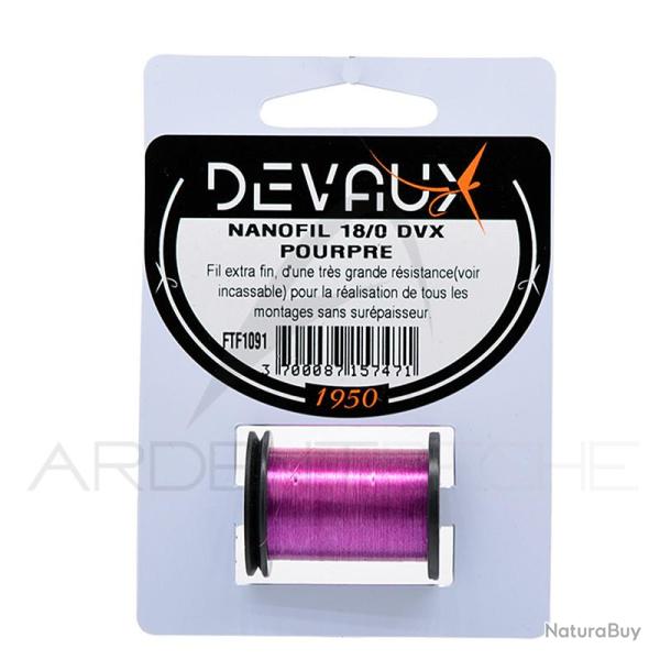 Fils de montage DEVAUX Nanofil 18/0 Pourpre