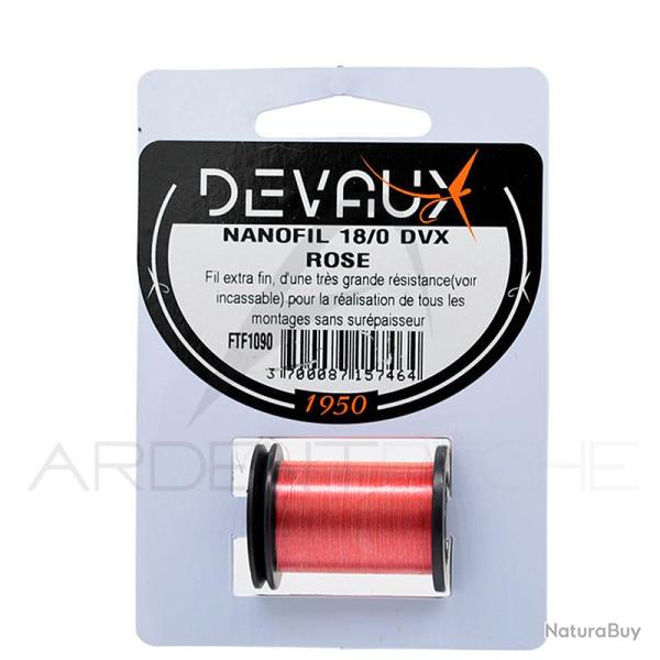 Fils de montage DEVAUX Nanofil 18/0 Rose