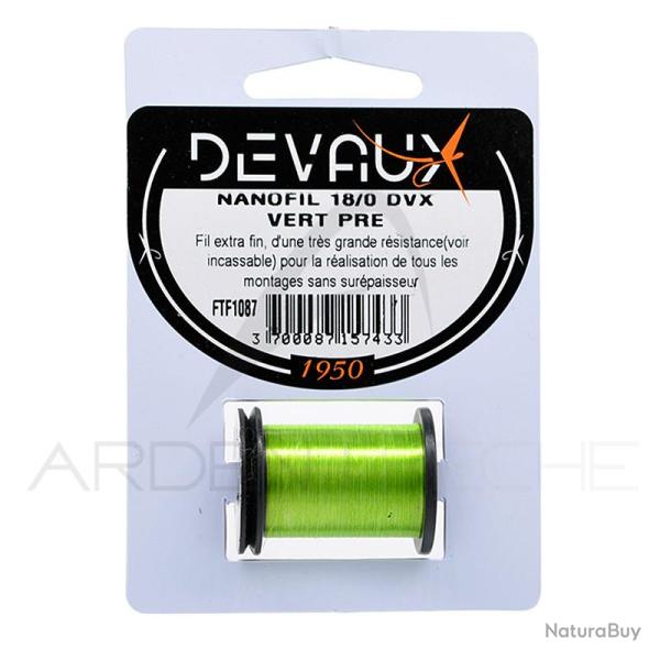 Fils de montage DEVAUX Nanofil 18/0 Vert pr�