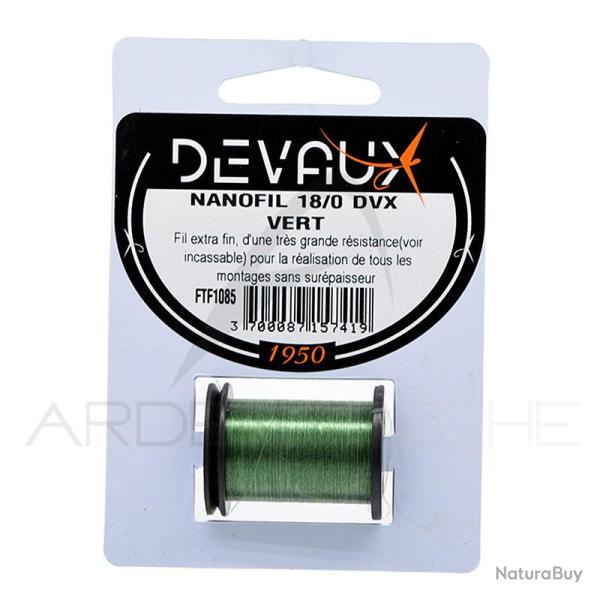 Fils de montage DEVAUX Nanofil 18/0 vert