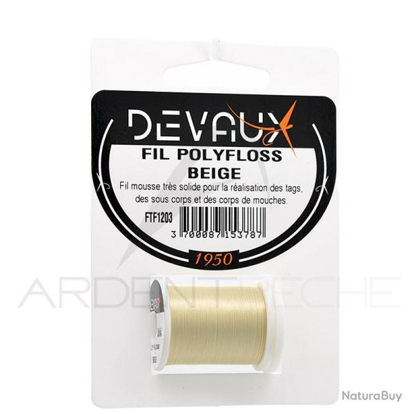 Fils de montage Polyfloss DEVAUX beige