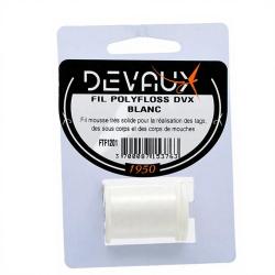 Fils de montage Polyfloss DEVAUX Blanc