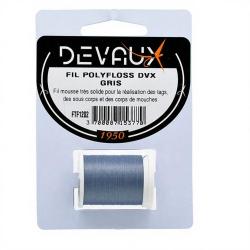Fils de montage Polyfloss DEVAUX gris