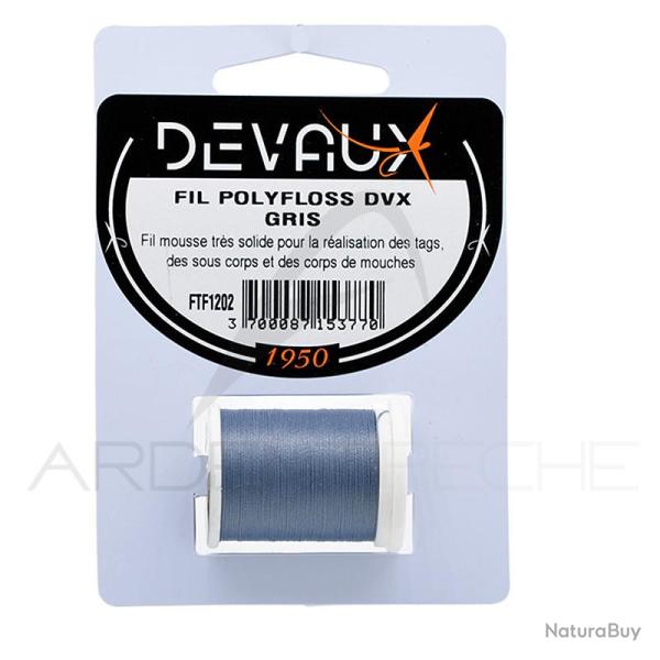 Fils de montage Polyfloss DEVAUX gris