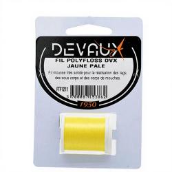 Fils de montage Polyfloss DEVAUX Jaune p&acirc;le
