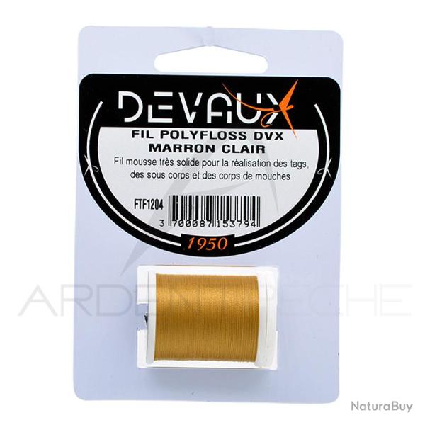 Fils de montage Polyfloss DEVAUX marron clair
