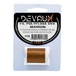 Fils de montage Polyfloss DEVAUX Marron
