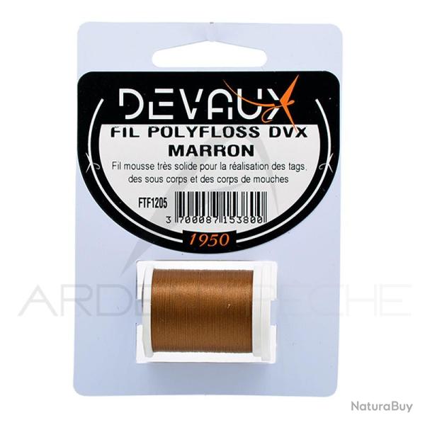Fils de montage Polyfloss DEVAUX Marron