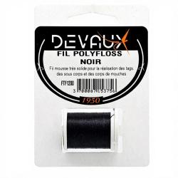 Fils de montage Polyfloss DEVAUX Noir