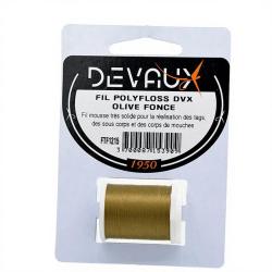 Fils de montage Polyfloss DEVAUX Olive fonc&eacute;