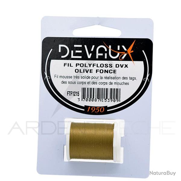 Fils de montage Polyfloss DEVAUX Olive fonc�