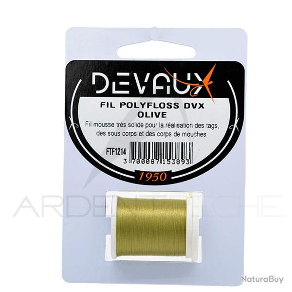 Fils de montage Polyfloss DEVAUX Olive