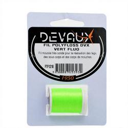 Fils de montage Polyfloss DEVAUX Vert fluo