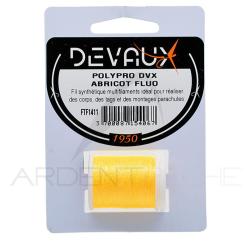 Fils de montage DEVAUX Polypro Abricot fluo