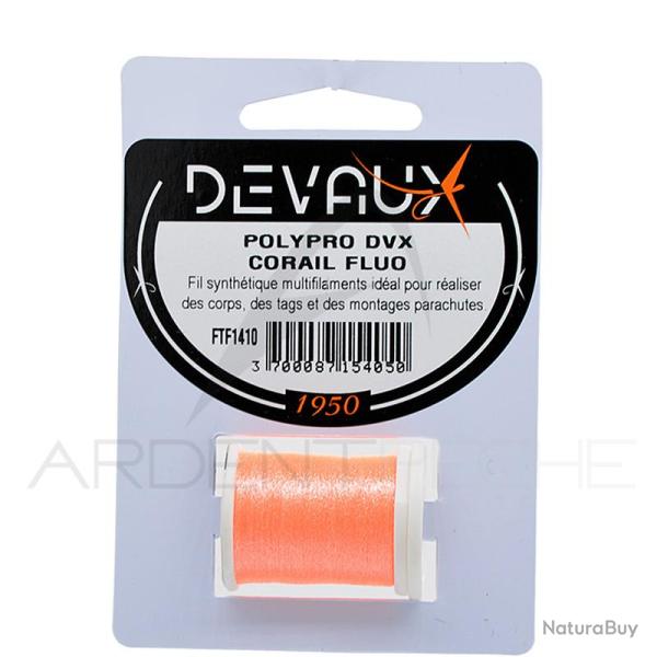 Fils de montage DEVAUX Polypro Corail fluo