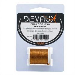 Fils de montage DEVAUX Polypro Marron