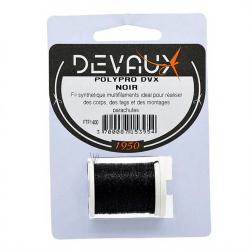 Fils de montage DEVAUX Polypro Noir