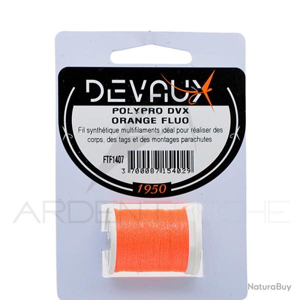Fils de montage DEVAUX Polypro orange fluo