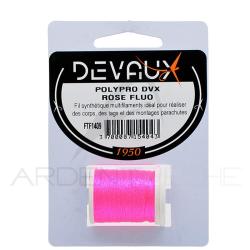Fils de montage DEVAUX Polypro rose fluo