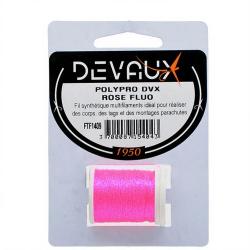 Fils de montage DEVAUX Polypro rose fluo