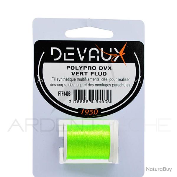 Fils de montage DEVAUX Polypro Vert fluo