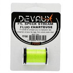 Fils de montage DEVAUX Speck Stream Fluo chartreuse