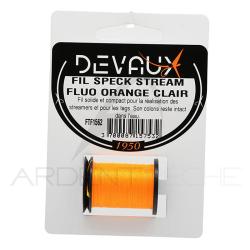 Fils de montage DEVAUX Speck Stream Fluo orange clair