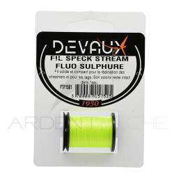 Fils de montage DEVAUX Speck Stream Fluo sulphur