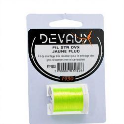 Fils de montage DEVAUX STR jaune fluo