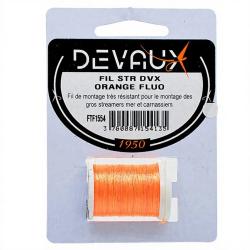 Fils de montage DEVAUX STR orange fluo