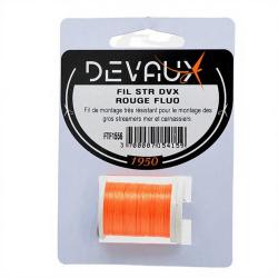Fils de montage DEVAUX STR rouge fluo