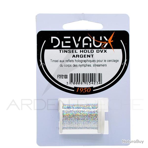 Tinsel holographique DEVAUX Argent