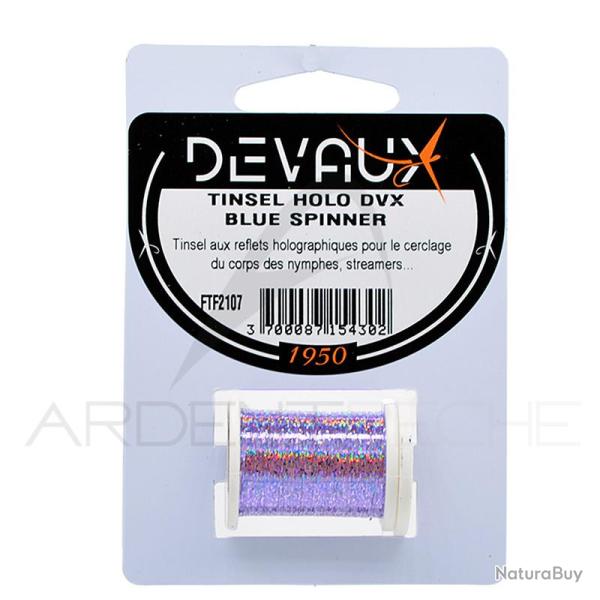 Tinsel holographique DEVAUX blue spinner